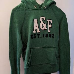A+F Small Green Vintage Hoodie